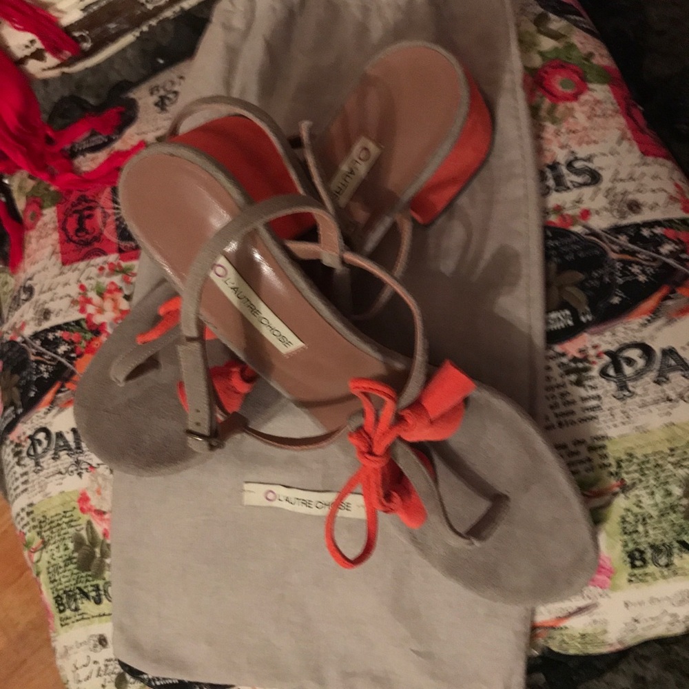 L’AUTRE CHOSE HEEL SANDALS